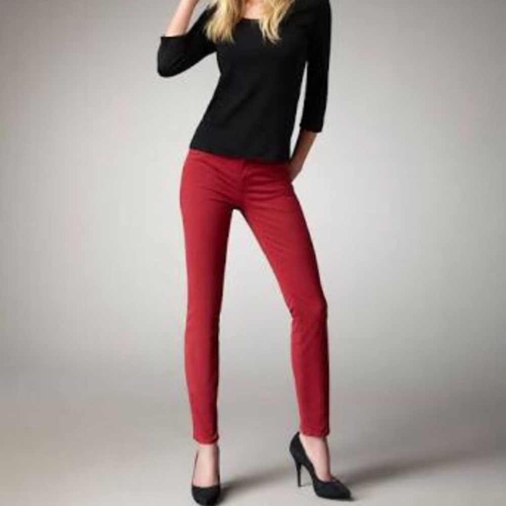 J brand mid rise skinny jeans
